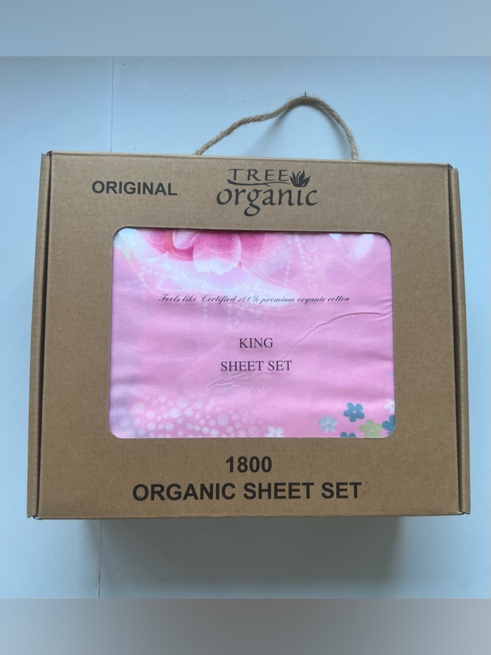TREE organic, King Sheet Set